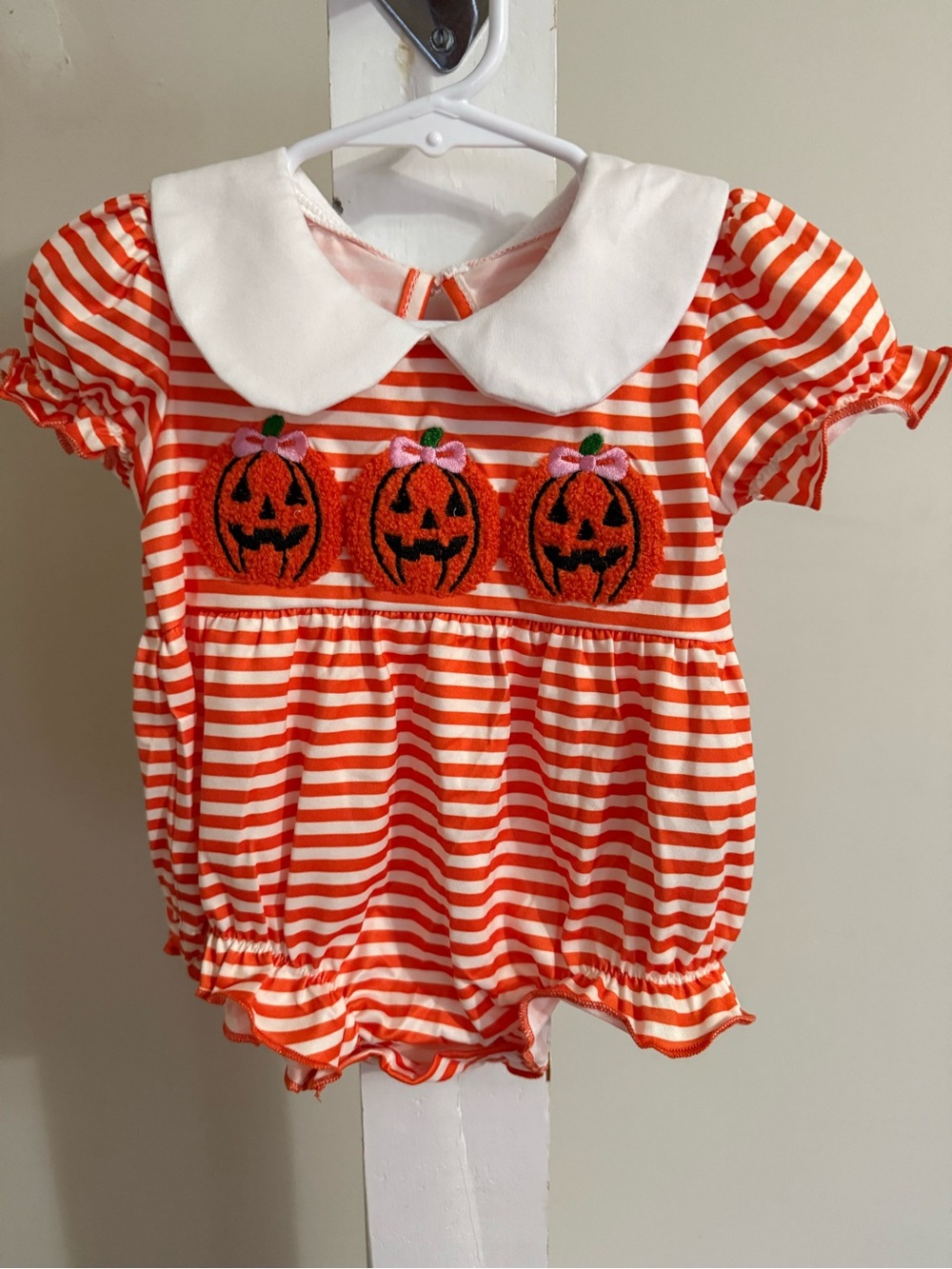 New Girl’s Halloween Bubble Romper